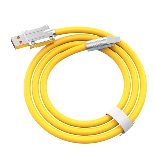 Beimus 120W USB C Kabel Silikon Schnellladekabel Typ C Datenübertragungskabel 480Mbps für S24 S23 S22 S21 S20 von Beimus