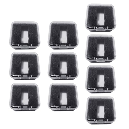 Beimus 5/10 x Phono-Shell-Hülle, Headshell-Kassettenhalter, transparent, Plattenspieler, Stylushalter, Phonographen Beimus 5/10 x Phono-Shell-Hülle, Headshell-Kassettenhalter, transparent, Plattenspieler, Stylushalter, Phonographen von Beimus