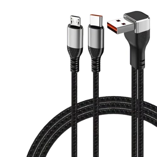 Beimus 66W Nylon Schnellladekabel 2 in 1 USB Typ C Daten- und Ladeanschluss für mehrere Geräte Stromversorgung Daten Beimus 66W Nylon Schnellladekabel 2 in 1 USB Typ C Daten- und Ladeanschluss für mehrere Geräte Stromversorgung Daten von Beimus