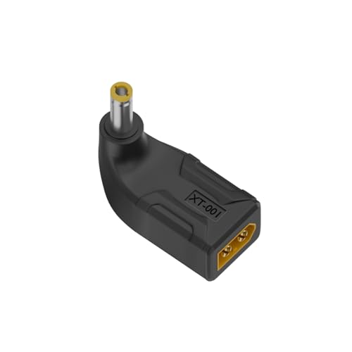Beimus Adapter 60 auf DC5525, 60 auf DC5521 mm, männlich, weiblich, Adapter, 60 auf EC5-Stecker, für Drohnen, Laptops von Beimus