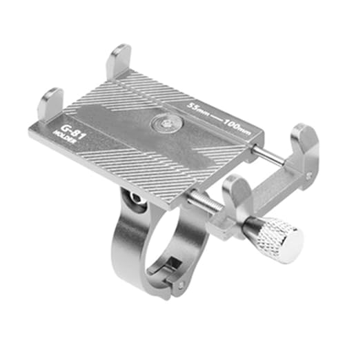 Beimus Fahrradlenker-Handyhalterung, Clip, Aluminiumlegierung, Lenker, Handyklemmen, rutschfest, für Berge, Roller, Schmutz Beimus Fahrradlenker-Handyhalterung, Clip, Aluminiumlegierung, Lenker, Handyklemmen, rutschfest, für Berge, Roller, Schmutz von Beimus