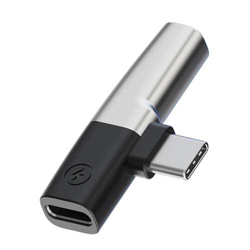 Beimus Tragbarer USB-C-auf-3,5-mm-Sound-Ladeanschluss mit Anrufunterstützung, USB-C-Stecker auf 3,5-mm-Buchse, Adapter für Tablet Beimus Tragbarer USB-C-auf-3,5-mm-Sound-Ladeanschluss mit Anrufunterstützung, USB-C-Stecker auf 3,5-mm-Buchse, Adapter für Tablet von Beimus