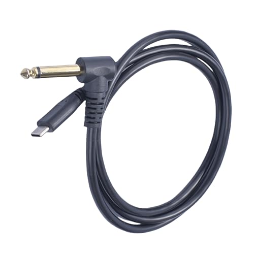 Beimus USB C auf Einzel-/Doppelkabel, 6,35 mm, Typ C auf 6,35 mm Anschluss-Adapterkabel für Verstärker und Lautsprecher von Beimus