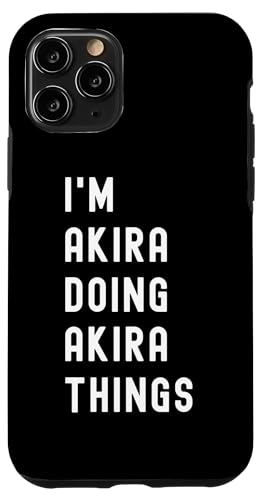 Ich bin Akira, der Akira-Dinge tut Hülle für iPhone 11 Pro Ich bin Akira, der Akira-Dinge tut Hülle für iPhone 11 Pro von Being Akira Birthday Name Funny