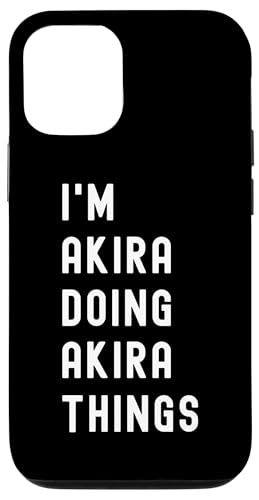 Ich bin Akira, der Akira-Dinge tut Hülle für iPhone 12/12 Pro Ich bin Akira, der Akira-Dinge tut Hülle für iPhone 12/12 Pro von Being Akira Birthday Name Funny