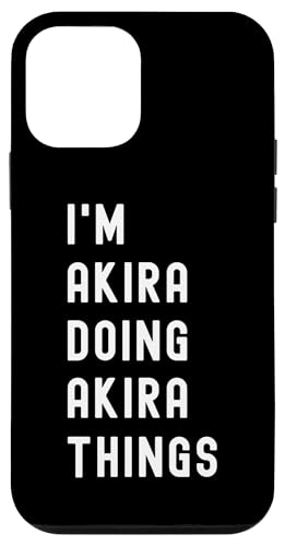 Ich bin Akira, der Akira-Dinge tut Hülle für iPhone 12 mini Ich bin Akira, der Akira-Dinge tut Hülle für iPhone 12 mini von Being Akira Birthday Name Funny