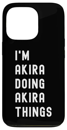Ich bin Akira, der Akira-Dinge tut Hülle für iPhone 13 Pro Ich bin Akira, der Akira-Dinge tut Hülle für iPhone 13 Pro von Being Akira Birthday Name Funny