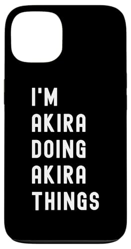 Ich bin Akira, der Akira-Dinge tut Hülle für iPhone 13 von Being Akira Birthday Name Funny