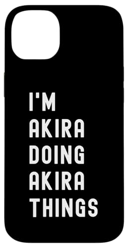 Ich bin Akira, der Akira-Dinge tut Hülle für iPhone 14 Plus Ich bin Akira, der Akira-Dinge tut Hülle für iPhone 14 Plus von Being Akira Birthday Name Funny