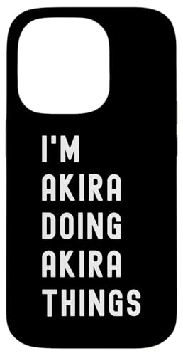 Ich bin Akira, der Akira-Dinge tut Hülle für iPhone 14 Pro Ich bin Akira, der Akira-Dinge tut Hülle für iPhone 14 Pro von Being Akira Birthday Name Funny