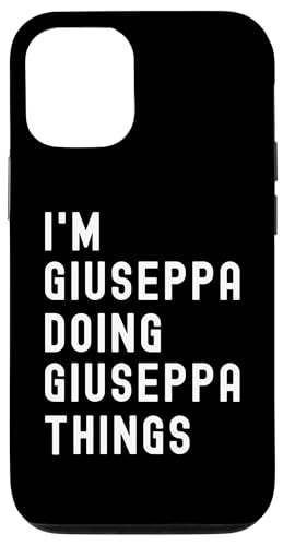 Ich bin Giuseppa, der Giuseppa-Dinge tut Hülle für iPhone 12/12 Pro Ich bin Giuseppa, der Giuseppa-Dinge tut Hülle für iPhone 12/12 Pro von Being Giuseppa Birthday Name Funny