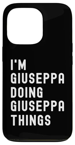 Ich bin Giuseppa, der Giuseppa-Dinge tut Hülle für iPhone 13 Pro Ich bin Giuseppa, der Giuseppa-Dinge tut Hülle für iPhone 13 Pro von Being Giuseppa Birthday Name Funny