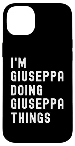 Ich bin Giuseppa, der Giuseppa-Dinge tut Hülle für iPhone 14 Plus Ich bin Giuseppa, der Giuseppa-Dinge tut Hülle für iPhone 14 Plus von Being Giuseppa Birthday Name Funny