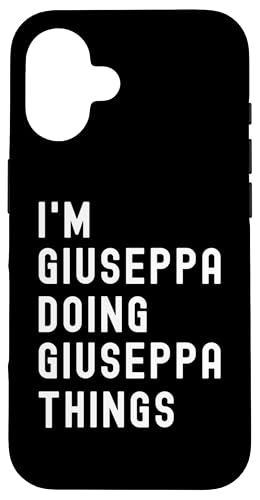 Ich bin Giuseppa, der Giuseppa-Dinge tut Hülle für iPhone 16 Ich bin Giuseppa, der Giuseppa-Dinge tut Hülle für iPhone 16 von Being Giuseppa Birthday Name Funny