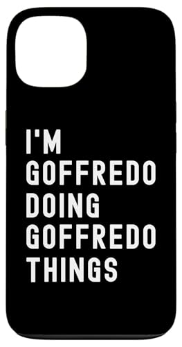 Ich bin Goffredo, der Goffredo-Dinge tut Hülle für iPhone 13 Ich bin Goffredo, der Goffredo-Dinge tut Hülle für iPhone 13 von Being Goffredo Birthday Name Funny
