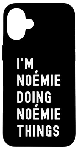 Ich bin Noémie, der Noémie-Dinge tut Hülle für iPhone 16 Plus Ich bin Noémie, der Noémie-Dinge tut Hülle für iPhone 16 Plus von Being Noémie Birthday Name Funny
