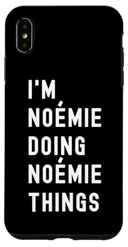 Ich bin Noémie, der Noémie-Dinge tut Hülle für iPhone XS Max Ich bin Noémie, der Noémie-Dinge tut Hülle für iPhone XS Max von Being Noémie Birthday Name Funny