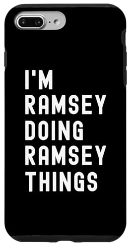 Ich bin Ramsey, der Ramsey-Dinge tut Hülle für iPhone 7 Plus/8 Plus Ich bin Ramsey, der Ramsey-Dinge tut Hülle für iPhone 7 Plus/8 Plus von Being Ramsey Birthday Name Funny