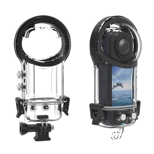 40M wasserdichte Hülle für Insta360 X5 Kamera, schützendes Unterwasser-Tauchgehäuse, Shell-Schutz, unsichtbares Tauchwassergehäuse für Insta 360 X5 Zubehör 40M wasserdichte Hülle für Insta360 X5 Kamera, schützendes Unterwasser-Tauchgehäuse, Shell-Schutz, unsichtbares Tauchwassergehäuse für Insta 360 X5 Zubehör von BeisDirect