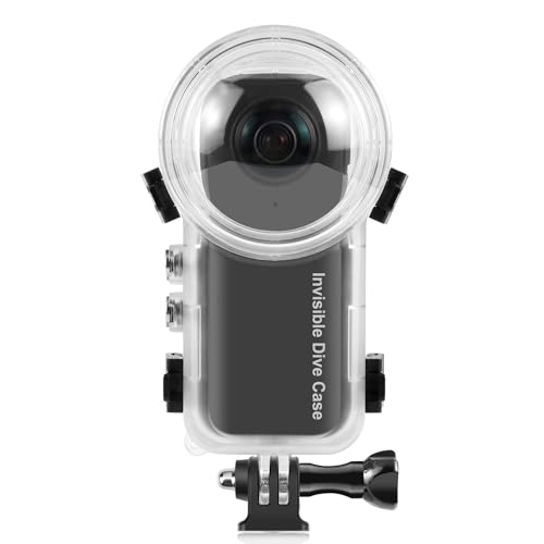 50 m wasserdichtes Gehäuse für Insta360 X4 Kamera, schützendes Unterwasser-Tauchgehäuse, Tauchwassergehäuse für Insta360 X4 Sportkamera von BeisDirect