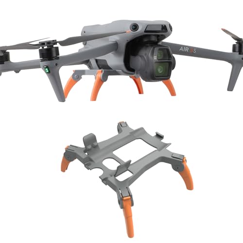 BeisDirect Air 3S Fahrwerk Faltbares Erweitertes Kit Schnellspanner Verlängerungsbein für DJI Air 3S Drohne Zubehör - All-in-One Landing Protection Bracket (Grau) von BeisDirect
