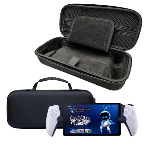 BeisDirect Aufbewahrungstasche für Sony Playstation Portal, Tragetasche, Harte Eva-Hülle für P5 Portal-Spielekonsolen-Zubehör, 33 x 14,5 x 8 cm von BeisDirect