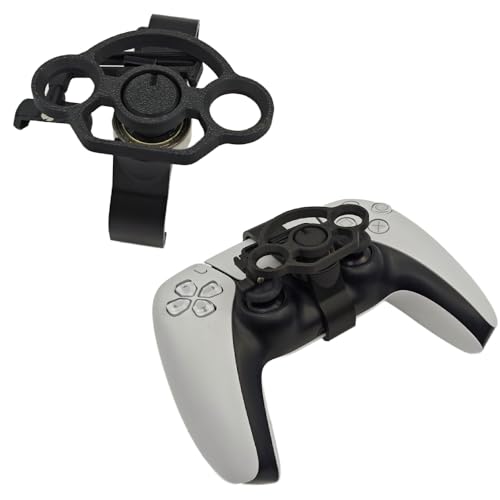 BeisDirect Gaming Rennrad, Mini Lenkrad für PS5 / PS5 Slim Game Controller Auxiliary Ersatzzubehör für PlayStation5 Slim Console von BeisDirect