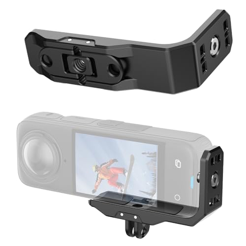 BeisDirect Horizontale Halterung für Insta360 X5/X4 Action-Kamera, Schnellverschluss-Aluminiumlegierung, horizontale Halterung für Insta360 X5/X4 von BeisDirect