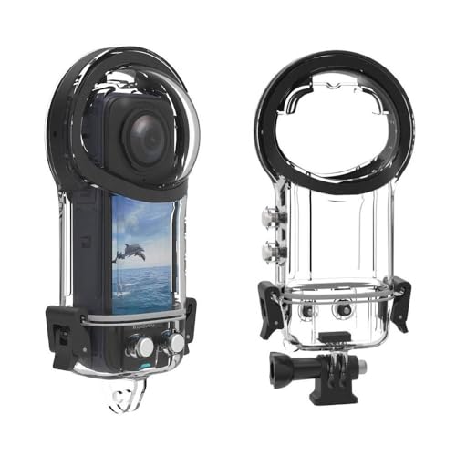 BeisDirect Invisible Dive Case for Insta360 X5 Waterproof Case Housing Underwater 40M Protector Diving Shell Water Case for Insta 360 X5 Camera Accessories BeisDirect Invisible Dive Case for Insta360 X5 Waterproof Case Housing Underwater 40M Protector Diving Shell Water Case for Insta 360 X5 Camera Accessories von BeisDirect