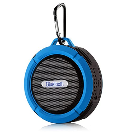 BeisDirect Mini tragbarer Bluetooth-Lautsprecher IP65 wasserdichter drahtloser Lautsprecher mit Freisprecheinrichtung Wiederaufladbarer Lautsprecher für Zuhause Büro Reisen im Freien (Blau) von BeisDirect