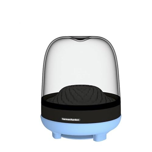 BeisDirect Schreibtisch-Lautsprecherständer für Harman Kardon Aura Studio 4/3 Generation Audio Dock Tragbarer Bluetooth-Lautsprecher Desktop Silikon Ständer Schutzhülle Dock (Blau) von BeisDirect