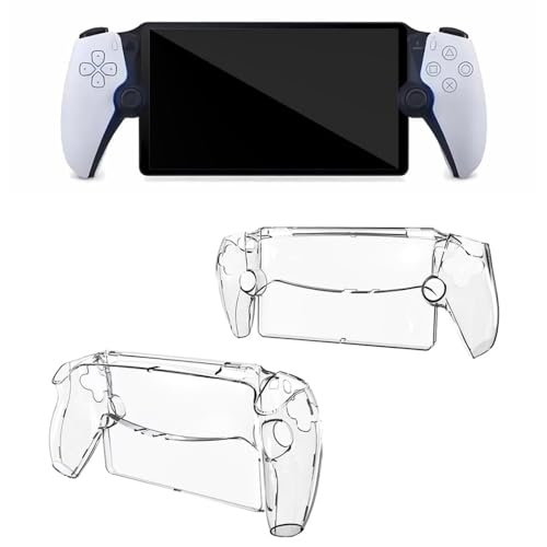 BeisDirect Schutzhülle für Sony Playstation Portal Gaming Console Transparent Case Anti-Scratch Protector Cover für Playstation Portal Zubehör (Transparent) von BeisDirect