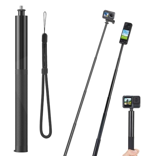 BeisDirect Selfie-Stick für Insta360 X5 Kamera-Erweiterung, Selfie-Stick, verstellbare Verlängerungsstange für DJI Osmo Pocket 3 Sportkamera-Zubehör BeisDirect Selfie-Stick für Insta360 X5 Kamera-Erweiterung, Selfie-Stick, verstellbare Verlängerungsstange für DJI Osmo Pocket 3 Sportkamera-Zubehör von BeisDirect