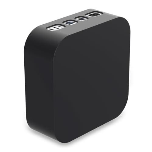 BeisDirect Silikon Hülle für Mac Mini M4 / M4 Pro 2024 Desktop Computer, Schutzhülle Skin Dust Cover Soft Silikon Schutzhülle für Mac Mini M4 / M4 Pro 2024 (Schwarz) von BeisDirect