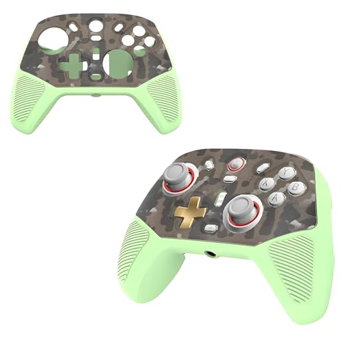 BeisDirect Silikon-Schutzhülle für GameSir Cyclone 2 Wireless Controller, Silikon-Schutzhülle, staubdicht, einfarbig, Grün BeisDirect Silikon-Schutzhülle für GameSir Cyclone 2 Wireless Controller, Silikon-Schutzhülle, staubdicht, einfarbig, Grün von BeisDirect