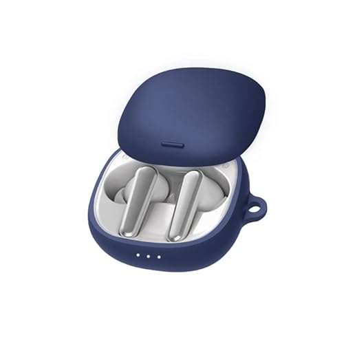 BeisDirect Silikonhülle für Anker Soundcore Liberty Air 2 Pro Drahtloser Ohrhörer Ladecase Staubdichtes Anti-Fall Gehäuse Ohrhörer Schutzhülle (Dunkelblau) von BeisDirect
