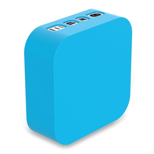 BeisDirect Silikonhülle für Mac Mini M4 / M4 Pro 2024 Desktop-Computer, Schutzhülle Skin Dust Cover Soft Silikon Schutzhülle für Mac Mini M4 / M4 Pro 2024 (Himmelblau) von BeisDirect