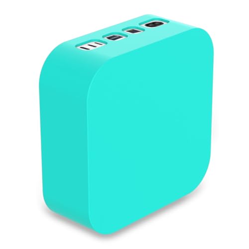 BeisDirect Silikonhülle für Mac Mini M4 / M4 Pro 2024 Desktop Computer, Schutzhülle Skin Dust Cover Soft Silikon Schutzhülle für Mac Mini M4 / M4 Pro 2024 (Mintgrün) von BeisDirect