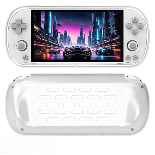 BeisDirect TPU-Schutzhülle für Trimui Smart Pro Spielekonsole, vollständiges Paket, Schutzhülle, weiche Schutzhülle, kratzfest, für Trimui Smart Pro (transparent) von BeisDirect