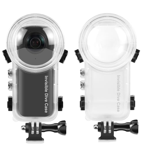 BeisDirect Wasserdichte Hülle für Insta360 X4 Kamera Unterwasser-Tauchkoffer Schutzhülle 50 Meter Tauchkoffer für Insta 360 X4 Zubehör von BeisDirect