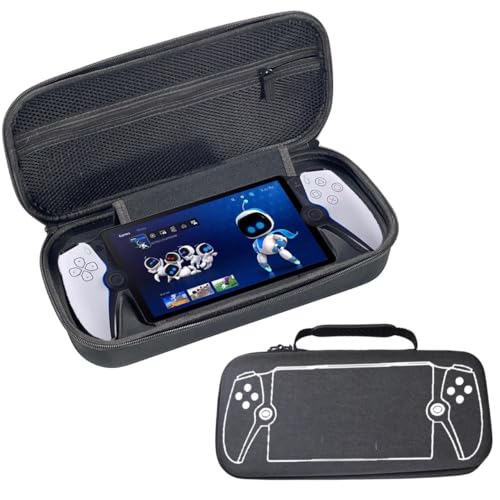 Harte Eva Hülle für Sony Playstation Portal Handheld Spielekonsole, stoßfeste, schützende Reisetasche, Aufbewahrungstasche für Playstation Portal Remote Player (A) von BeisDirect