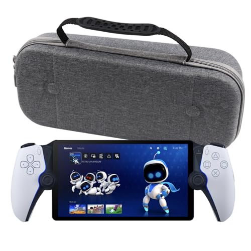 Harte Eva Hülle für Sony Playstation Portal Handheld Spielekonsole, stoßfeste, schützende Reisetasche, Aufbewahrungstasche für Playstation Portal Remote Player (B) von BeisDirect