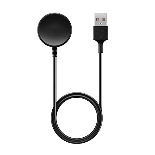 Kabelloses Ladegerät mit USB-A-Ladekabel für Samsung Galaxy Watch 6/Watch 6 Classic, magnetisches Ladegerät Dock für Samsung Galaxy Watch 5/5 Pro/4/4 Classic/3/Active 2/Active 1 (1 Stück) von BeisDirect