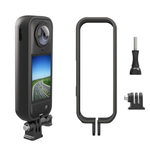 Kamerakäfig für Insta360 X5, Schutzhülle für Insta360 X5, Schutzrahmen, Käfighalterung, erweiterte Schutzhalterung mit 6,35 mm Gewindeadapterhalterung Kamerakäfig für Insta360 X5, Schutzhülle für Insta360 X5, Schutzrahmen, Käfighalterung, erweiterte Schutzhalterung mit 6,35 mm Gewindeadapterhalterung von BeisDirect