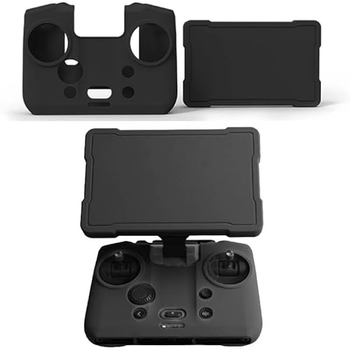 Silikon-Schutzhülle für DJI RC Pro 2, staubdichte Schutzhülle, Silikon-Schutzhülle, weiche Haut, Schutz für DJI Mavic 4 Pro RC PRO 2 Controller (Schwarz) von BeisDirect