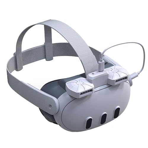 VR Gesichtsabdeckung für Meta Quest 3 VR Headset Gesichtsschnittstelle Kühler Cool Mask Widen Face Eye Pad Ersatz Gesichtsabdeckung Pad VR Zubehör für Quest 3 Zubehör von BeisDirect