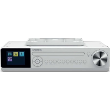 DKR2000BTDAB+CD ws  - DAB+ Uhrenradio +UB-Zubehör DKR2000BTDAB+CD ws von Beko Grundig