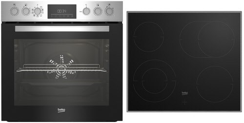 BBUE1132T0XMP Herdset edelstahl/schwarz / A von Beko