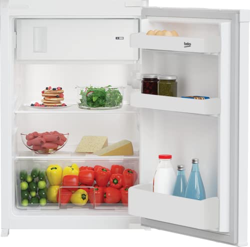 Beko B1754N -Integrierbarer Kühlschrank mit 4-Sterne-Gefrierfach/Schlepptürtechnik/Nische: 88 cm/35 dB von Beko