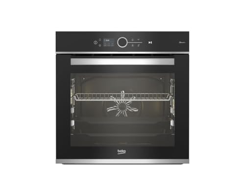 Beko BBIM13500XPSW bPRO 700 Einbau-Backofen, 71 l Garraumvolumen, 2,4" TFT Display, CookSense Bratenthermometer, 15 Funktionen, Pyrolyse, SoftClose, HomeWhiz, Automatikprogramme, Schwarz/Edelstahl Beko BBIM13500XPSW bPRO 700 Einbau-Backofen, 71 l Garraumvolumen, 2,4" TFT Display, CookSense Bratenthermometer, 15 Funktionen, Pyrolyse, SoftClose, HomeWhiz, Automatikprogramme, Schwarz/Edelstahl von Beko